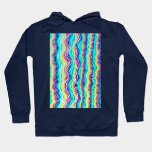 Neon Rainbow Static Hoodie